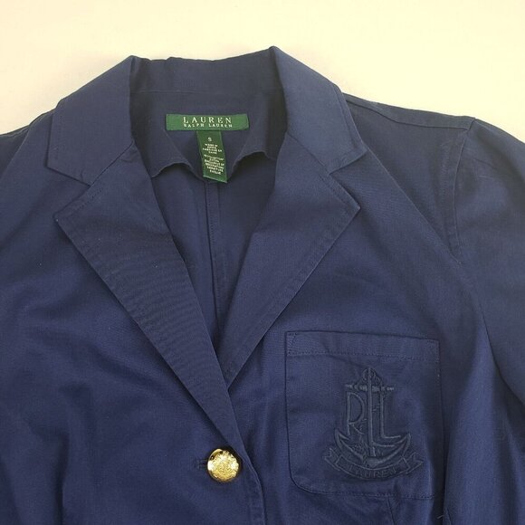 Lauren Ralph Lauren Nautical Jacket & Sailor Pant Suit Womens Small 6P 2 Pc Set - Picture 4 of 16